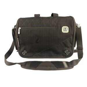 Ogio Brown Classification #03507 Key Clip Organizer Panel Shoulder/Messenger Bag